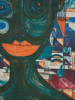 Friedensreich Hundertwasser, "Die Araberin".