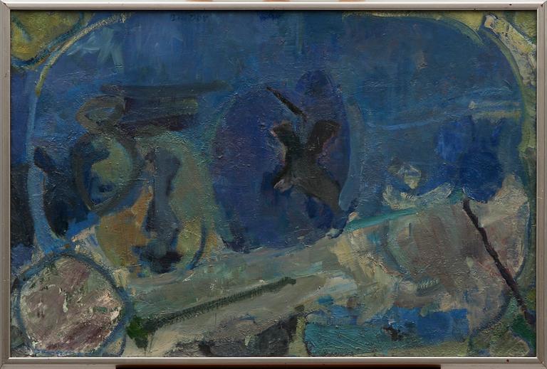 HANNA BEN-DOV, olja på duk, sign.