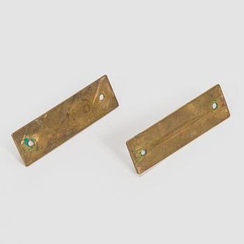 Paavo Tynell, a pair of '7284' wall lights for Taito, 1930s/1940s.