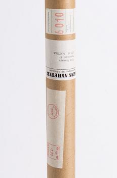 OTTO NIELSEN, an offset vintage poster, SAS Scandinavian Airlines System, J. Chr. Sörensen & Co., Denmark, 1950's/60's.