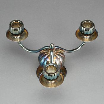 LJUSSTAKE, sterlingsilver, Tyskland, 479 gram.