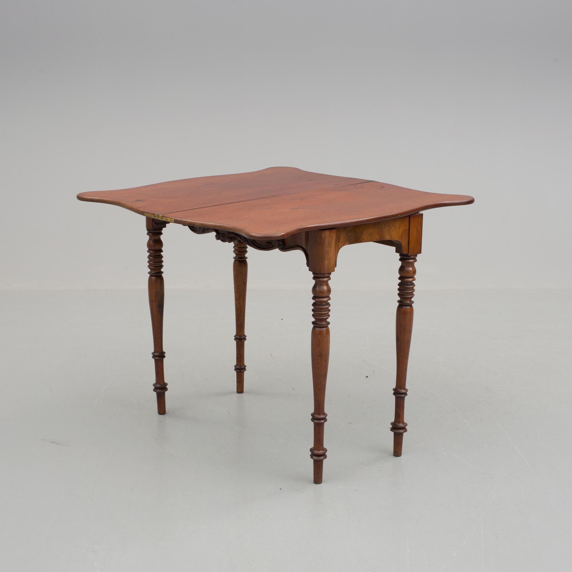 SPELBORD, senempire, 1800-talets mitt.