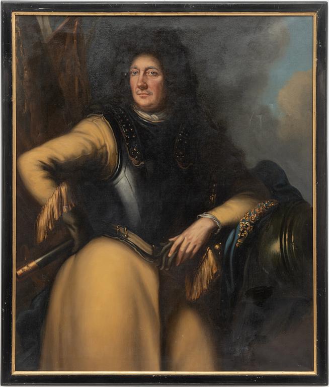 David Klöcker Ehrenstrahl, copy after, possibly "Rutger von Asheberg" (1621-1693).