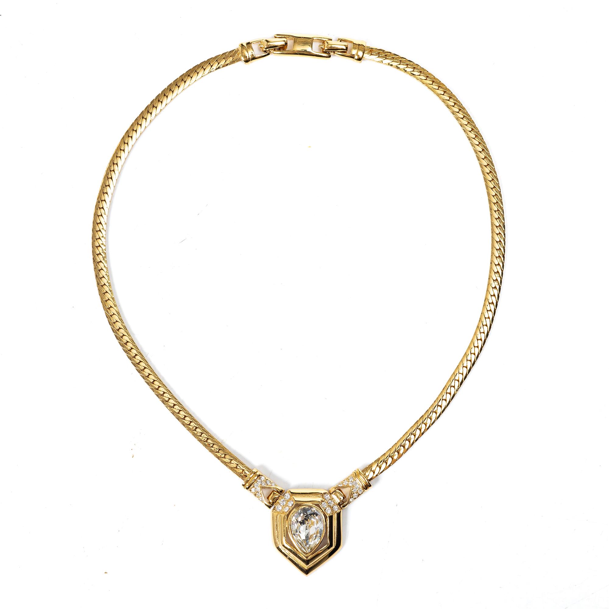 Oscar de la Renta, a necklace, 1980s.