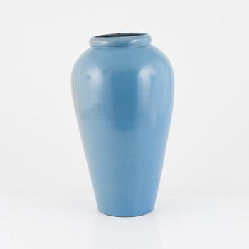 A earthenware floor vase, Nittsjö mid 20th century.