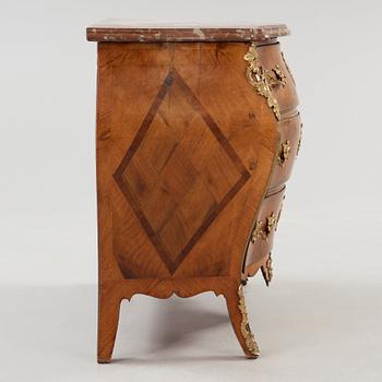 A Swedish Rococo 18th century commode by G. Foltiern.