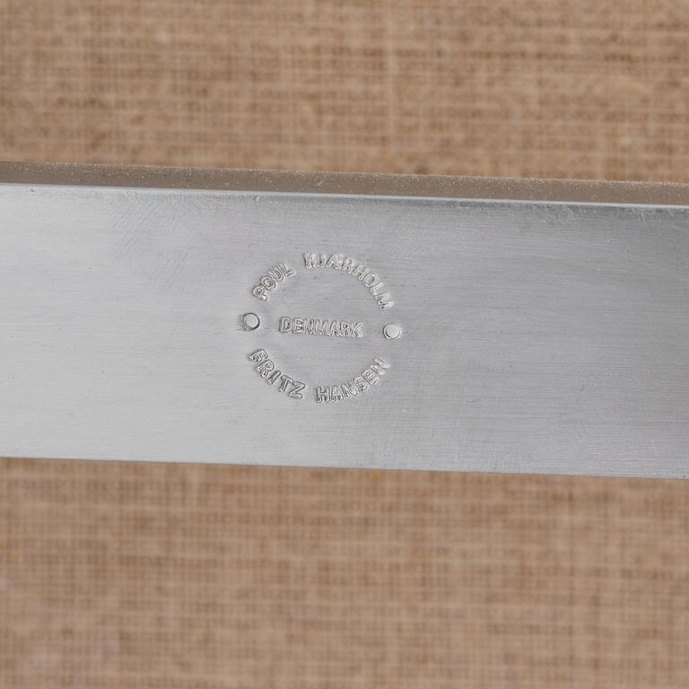 Poul Kjaerholm, a model PK31 sofa, Fritz Hansen, Denmark 2007.