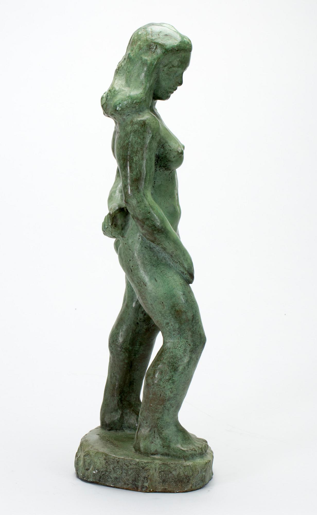 HELGE HÖGBOM, skulptur, signerad.