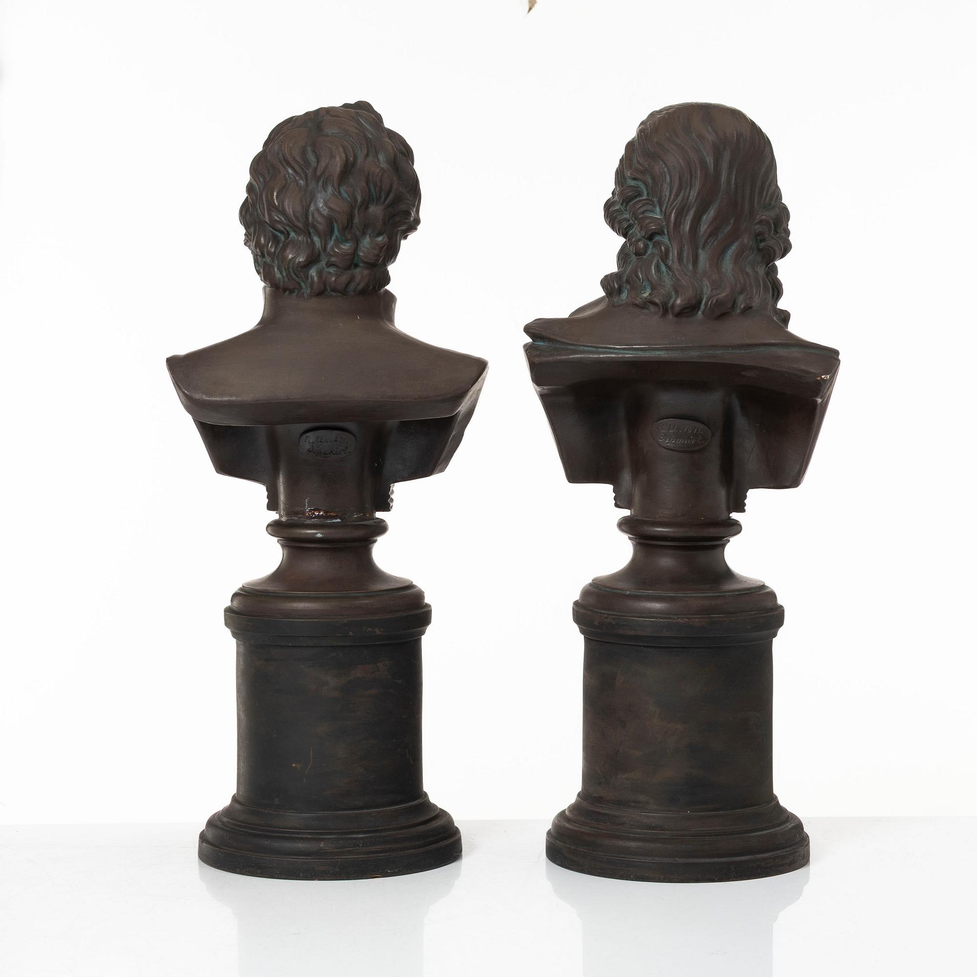 Byster, 2 st, omkring 1900.