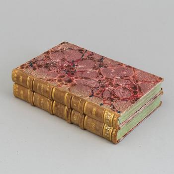 BÖCKER: 2 volymer, Svensk Plutark, JF af Lundblad, tryckt hos Kongl Ordens-Boktryckeriet 1823/26.