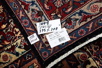 A carpet, Kashmar, ca 395 x 308 cm.