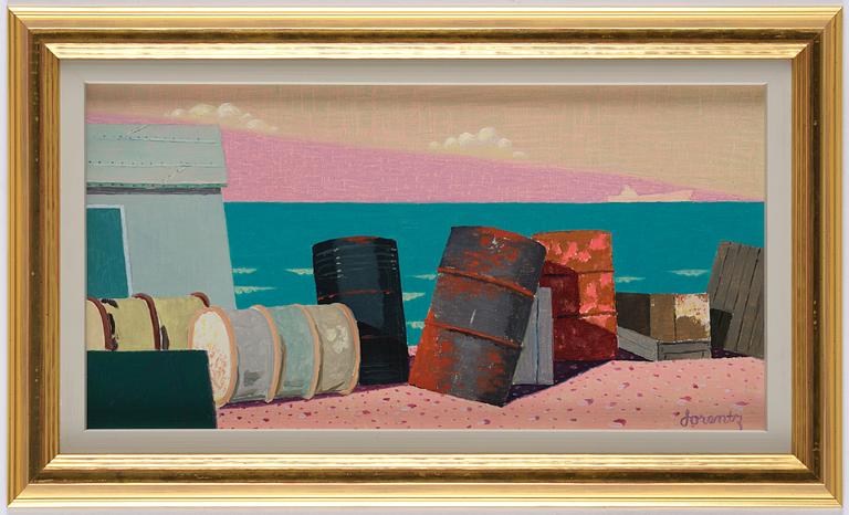 Waldemar Lorentzon, "Vid Fiskehamnen",.