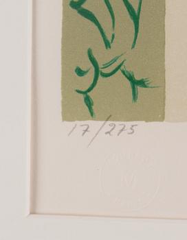 Lennart Jirlow, lithograph in colours, signed 17/275.