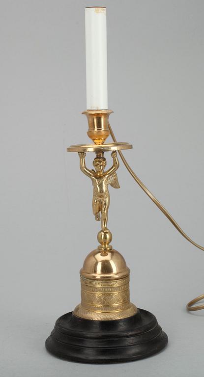 BORDSLAMPA, empire, 1800-talets början.