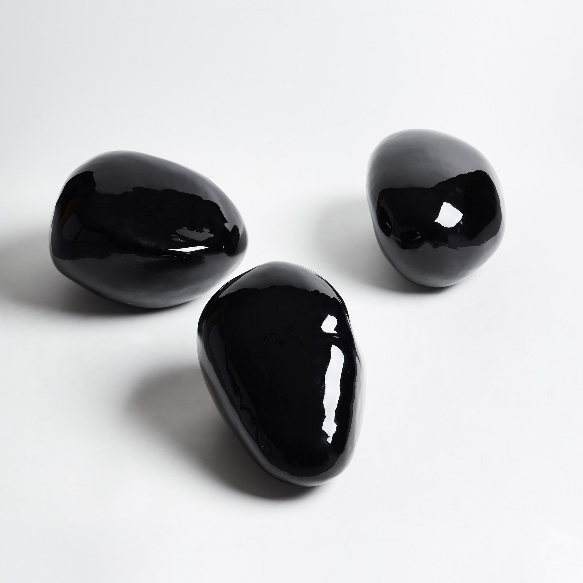 Alexander Lamont, "Lustre stones" 3 pieces, 21st Century.
