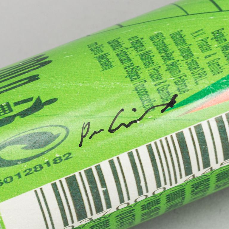 Peter Geschwind, art object "Pringles", signed.