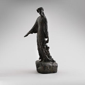DAVID EDSTRÖM, skulptur, brons, signerad och daterad 1911.