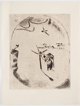 Marc Chagall, MARC CHAGALL, 71 etchings from the edition of 285 examples on Arches/MBM/J. Perrigot paper, 1923-1948.