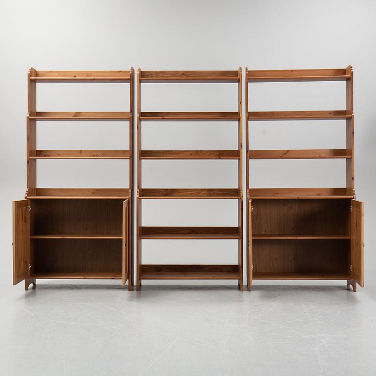 Hyllor, 3 st, Leksvik, IKEA, daterade 1999.
