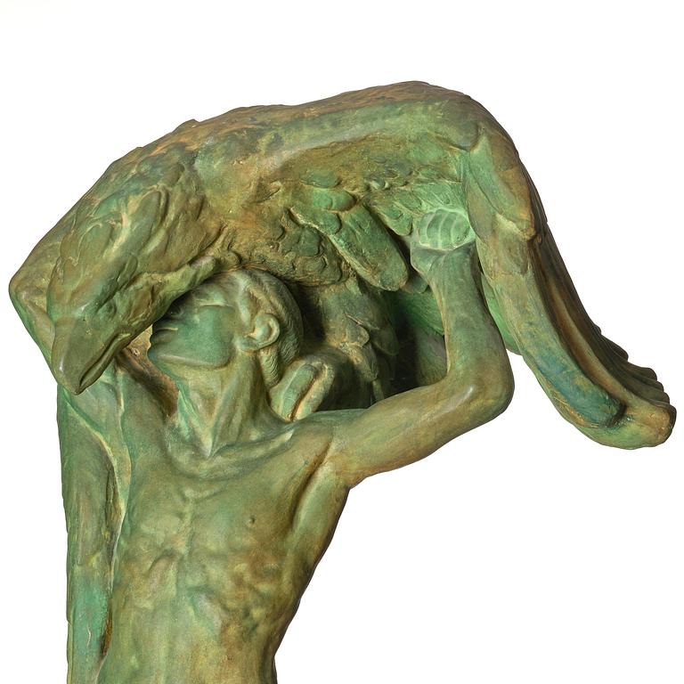 Carl Milles, "Vingarna" ("Gosse med örn").