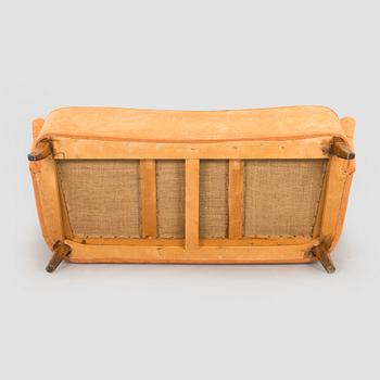 A mid-20th century sofa.