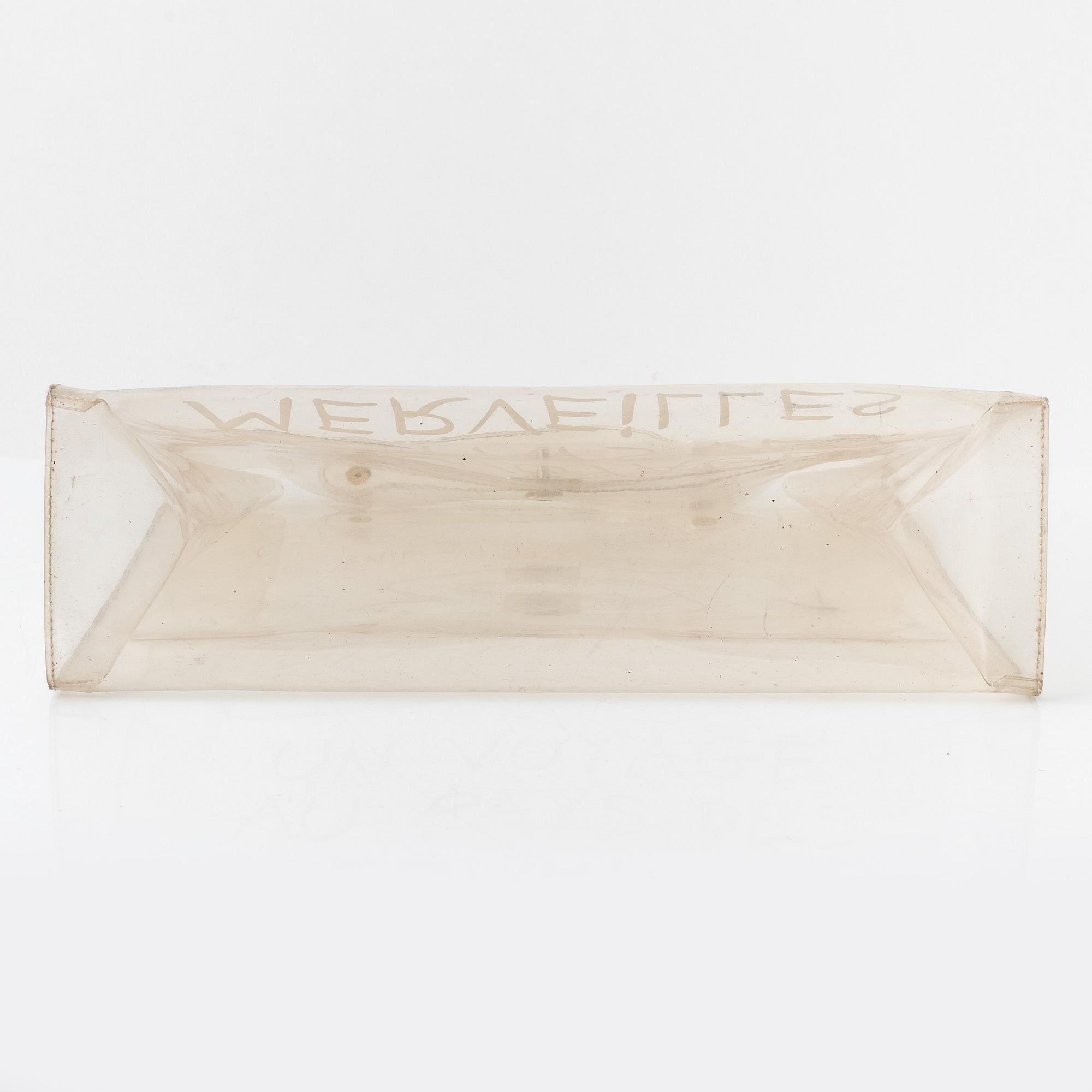 Hermès, "Plastic Kelly" bag 1997.