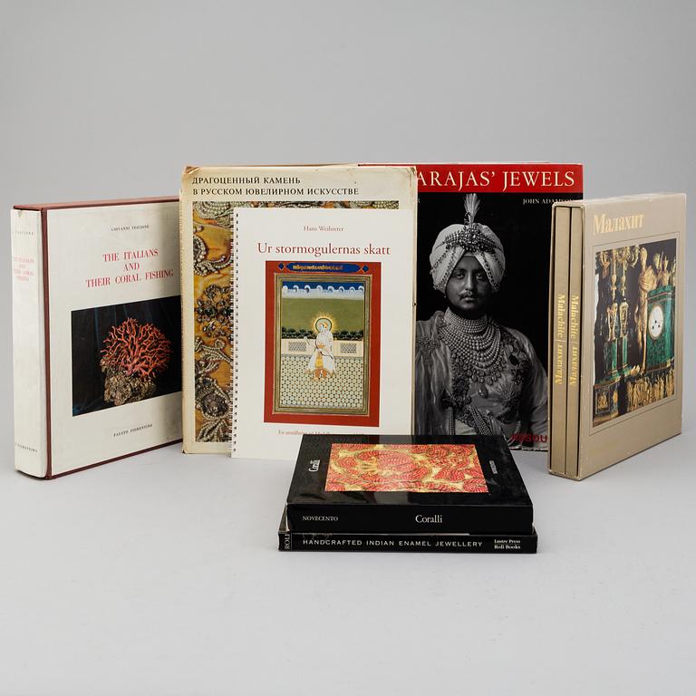 BÖCKER, 6 vol. Smyckeslitteratur.