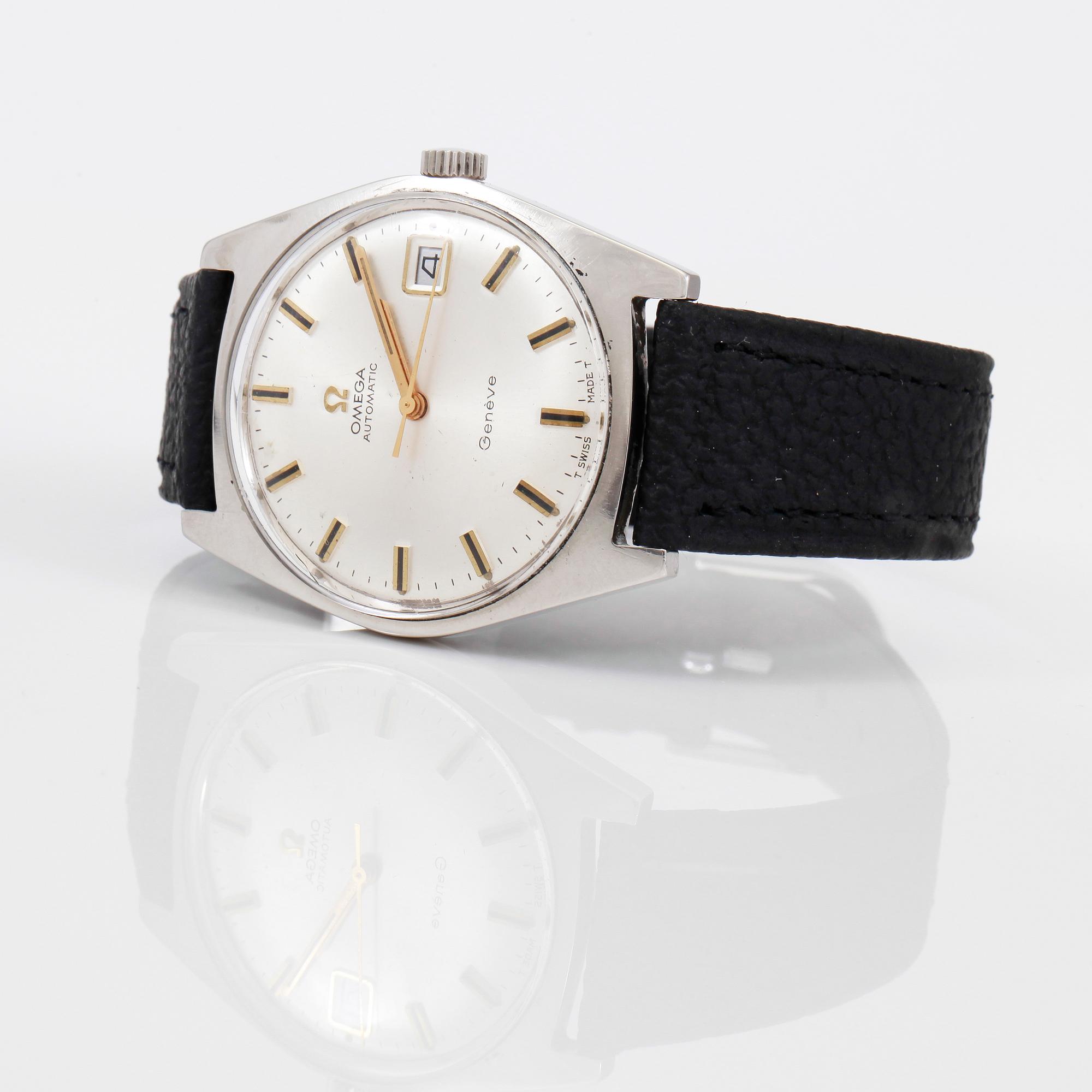 ARMBANDSUR, stål, Omega Automatic.