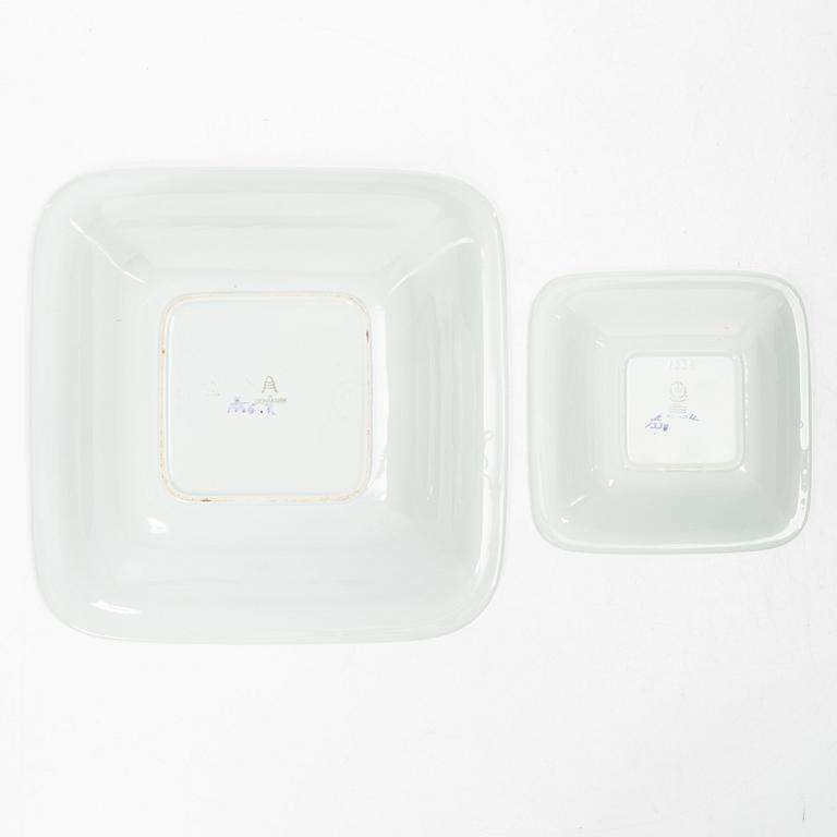 Royal Copenhagen, Dinner service, 94 pieces, earthenware, “Tranquebar”, Aluminia, Denmark.