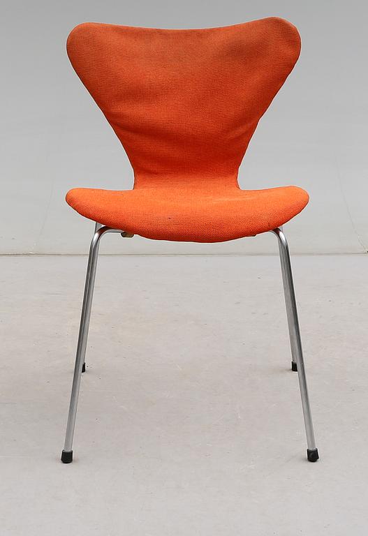 STOL, "Sjuan", Arne Jacobsen för Fritz Hansen, 1967.