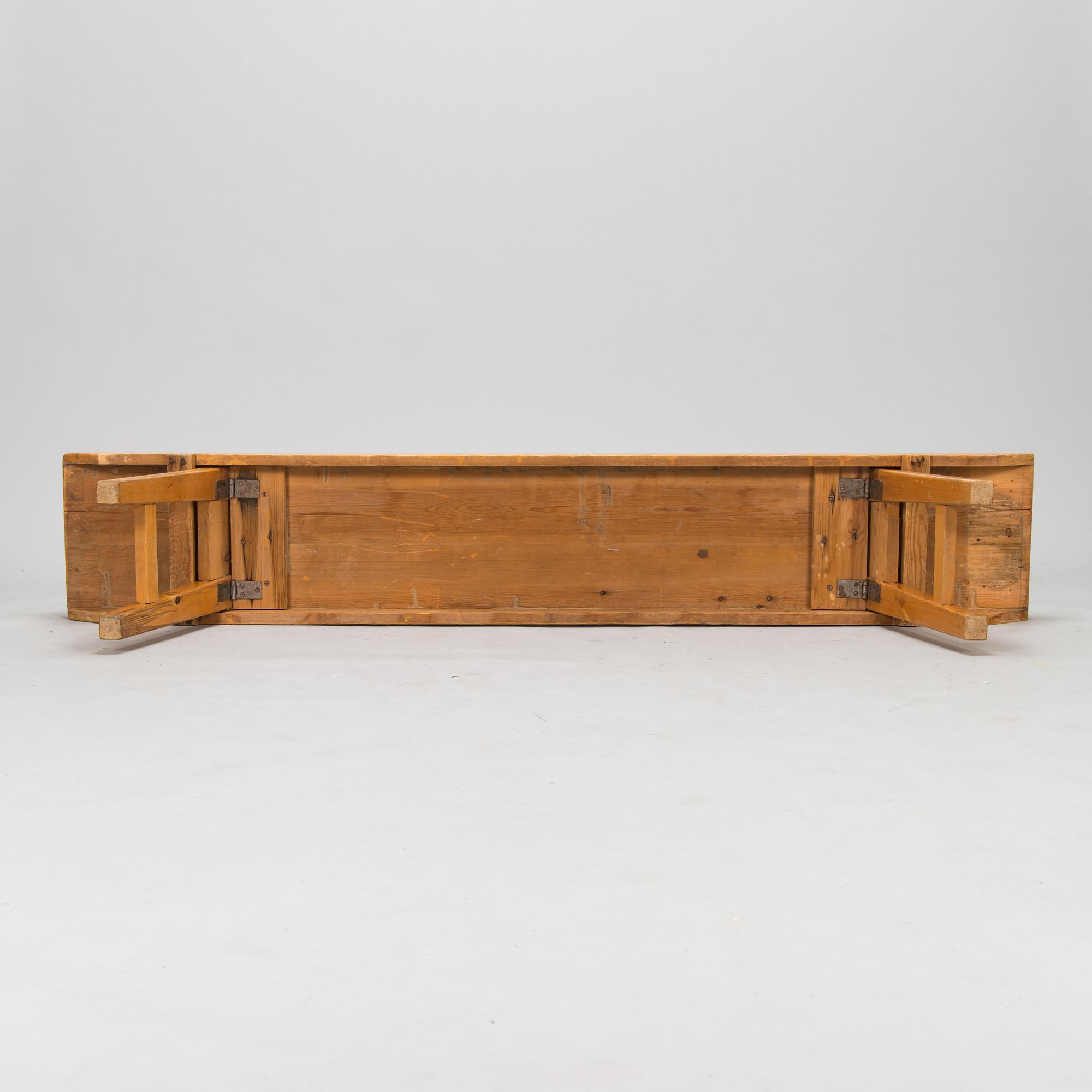 Penkki, taittojalat, 1900-luvun alkupuoli.