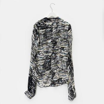 Balenciaga, a silk tunic, size 38.