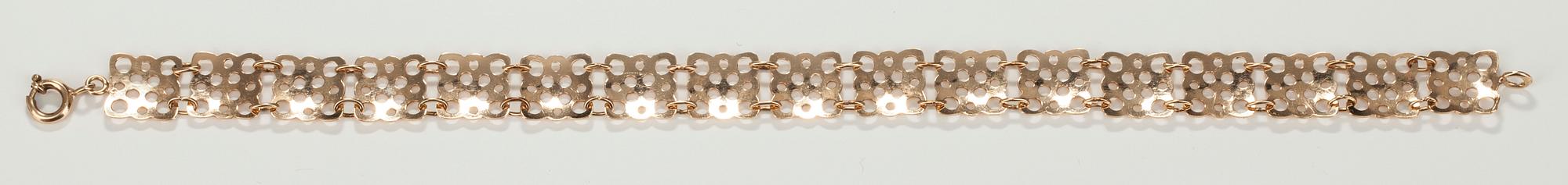 ARMSMYCKE, 14K guld, Liisa Vitali, N. Westerback 1972. Vikt 5,3 g.