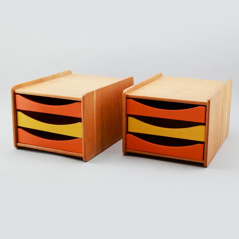 DOKUMENTFACK, 2 st, Börge Mogensen, AB Karl Andersen & Söner, 1900-talets andra hälft.