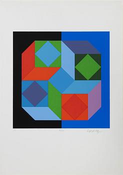 Victor Vasarely, mapp,
“Variációk”.