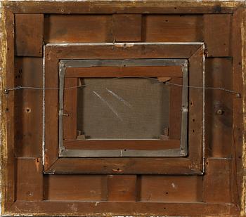 UNIDENTIFIED ARTIST, oil on canvas, two pcs, signed 'A.S', 19th century.