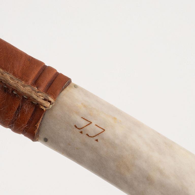 Ingemar Israelsson, halvhornskniv, Jörn, signerad I.I.