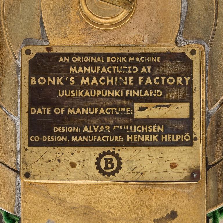 Alvar Gullichsen, "AN ORIGINAL BONK MACHINE".