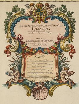 Guillaume Sanson, a hand-coloured map, circa 1680.