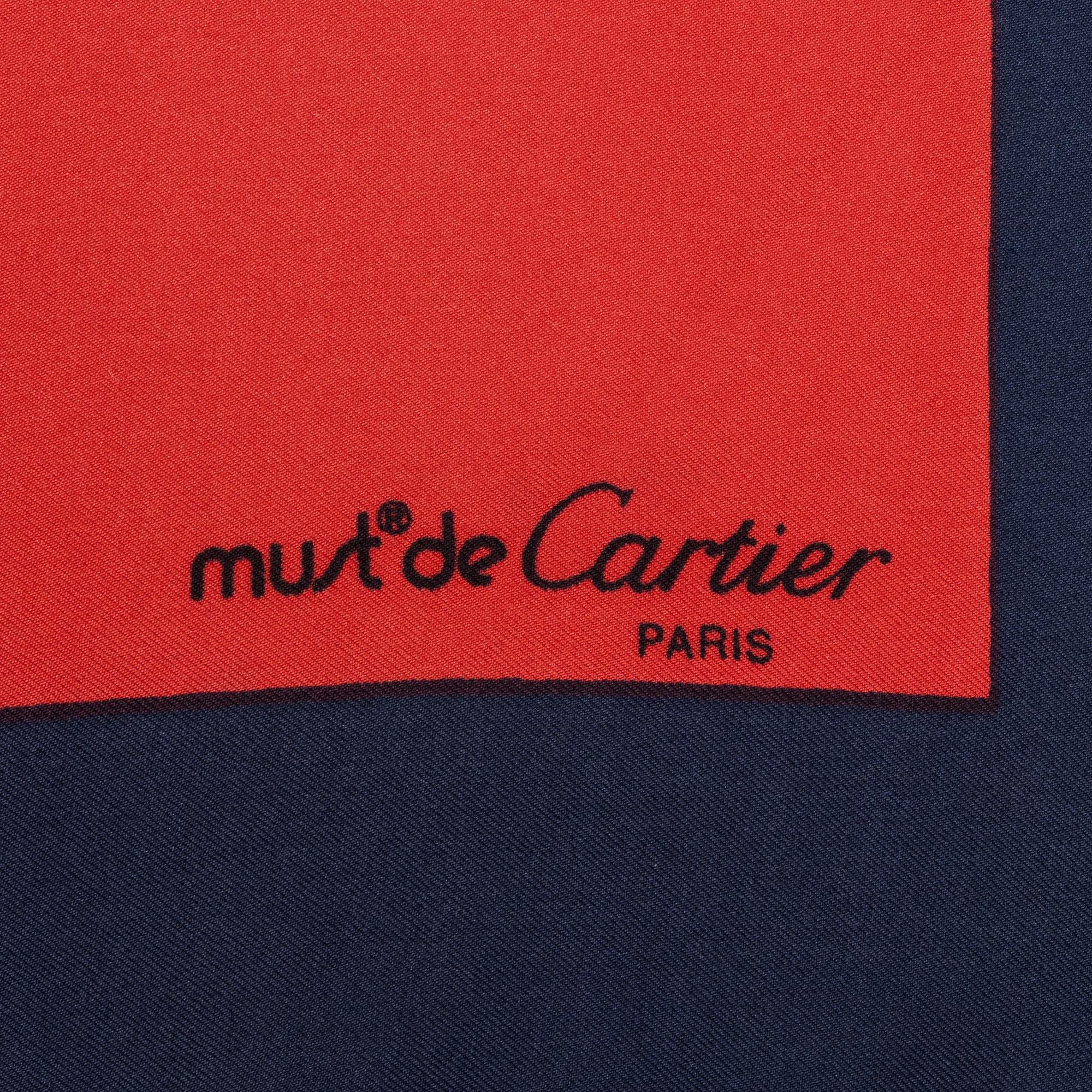 Cartier, scarf.
