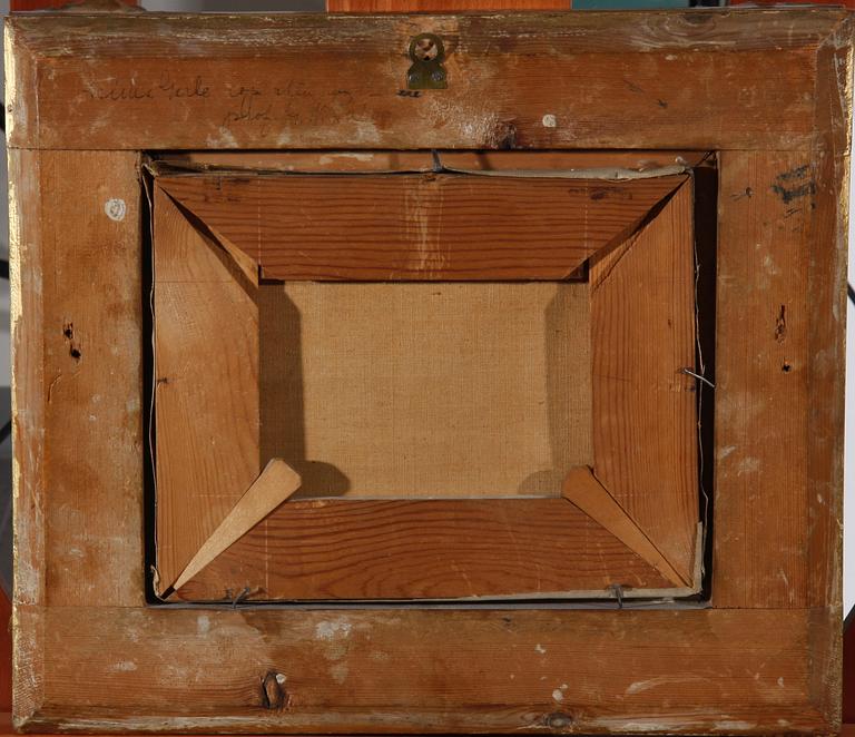 OKÄND KONSTNÄR. Olja på duk.