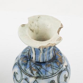 A set of two Persian (Iranian) Vases, 19th/20th century.