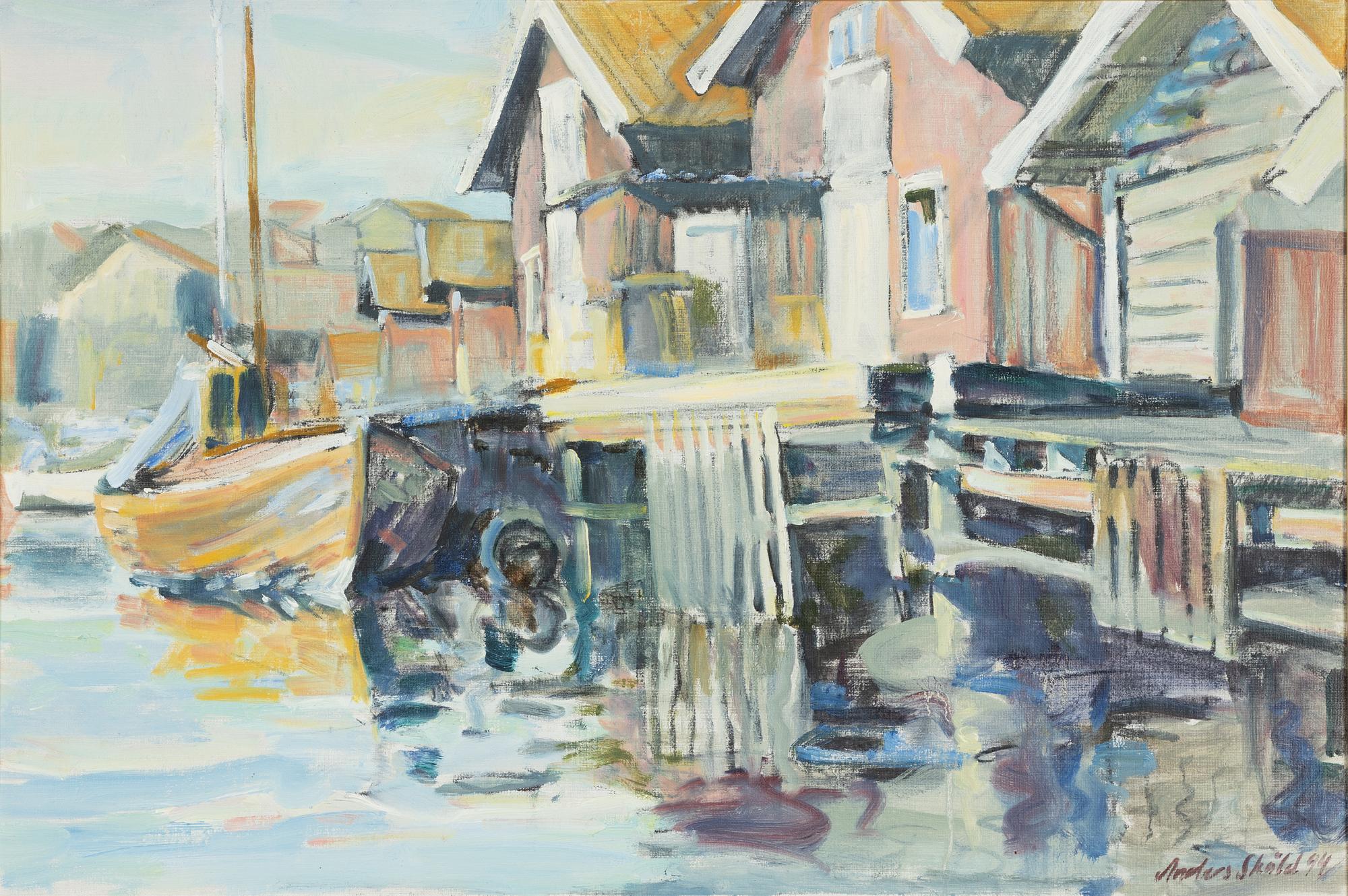 Anders Sköld, Fishing Village.