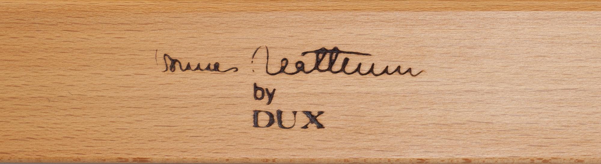 FÅTÖLJ med FOTPALL, "Ingrid", Bruno Mathsson, Dux.