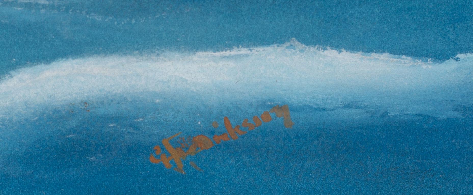 Gustaf Fredriksson, Tremastbarken "Aracan" af Väddö (Capt S. Johansson).