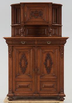 SKÄNKSKÅP, nyrenässans, 1800-talets slut.