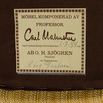 CARL MALMSTEN, fåtölj "Farmor", 1900-talets andra hälft.