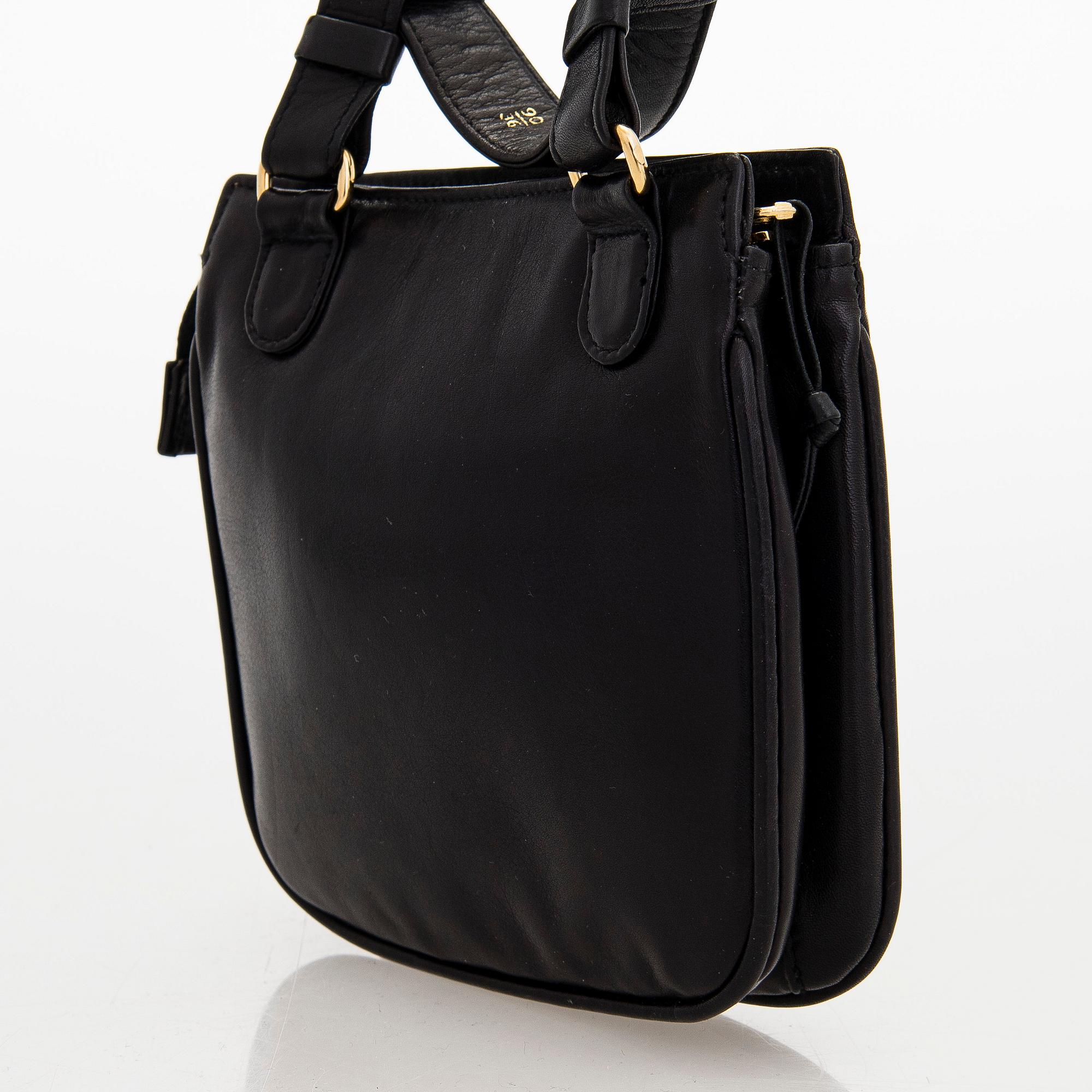 Chanel, a leather belt bag, 1989-1991.