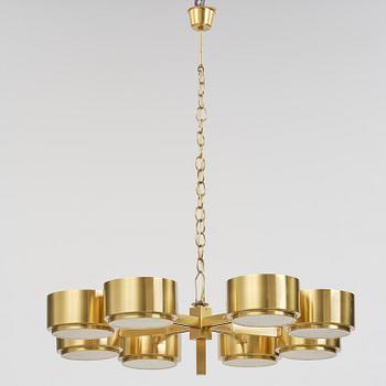 Hans-Agne Jakobsson, taklampa, modell "T 493/8", Hans-Agne Jakobsson AB, Markaryd, 1970-tal.