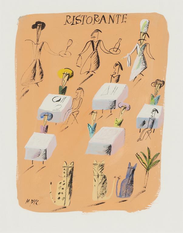 Madeleine Pyk, "Ristorante".